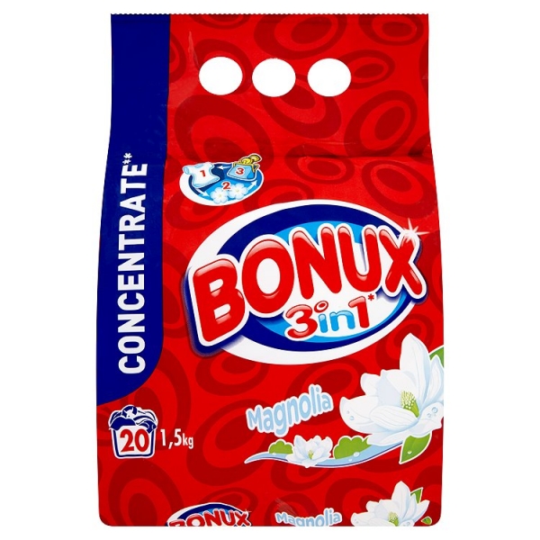 Bonux 1,5kg polar ice fresh 3v1 whites