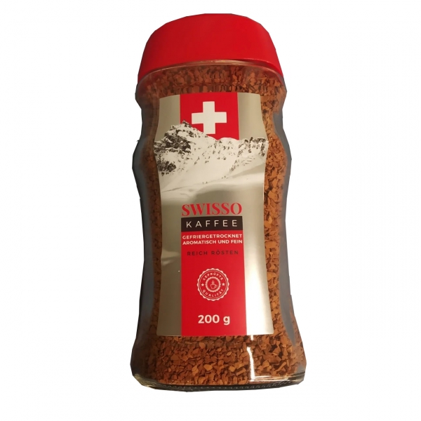 Káva Swisso 200g Instantná