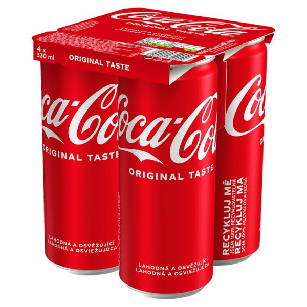Coca Cola 4x0,33L CAN