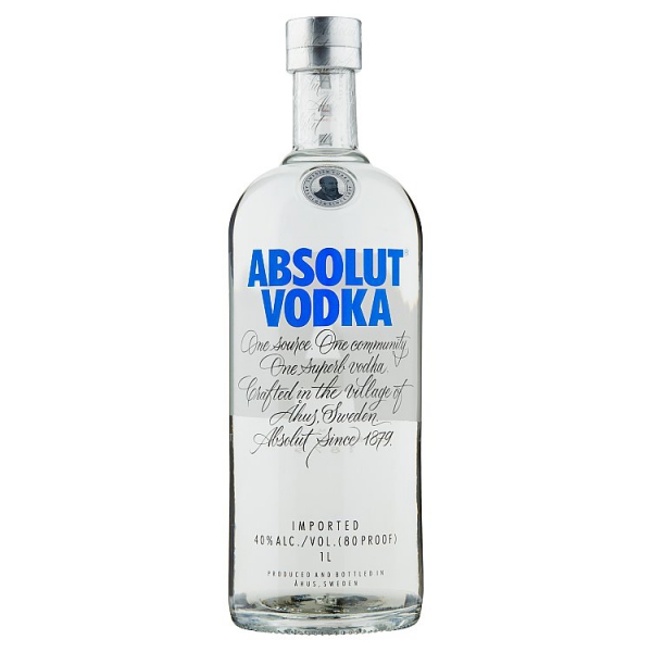 Vodka ABSOLUT 40% 1L