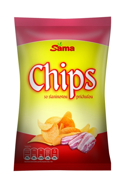 Zem.Chips Sama 75g slanina