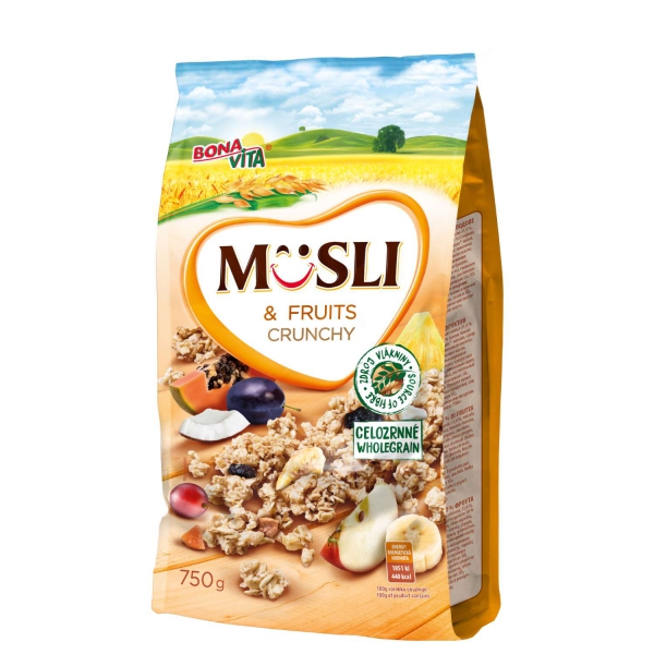 Musli chr.30% ovocia 750g