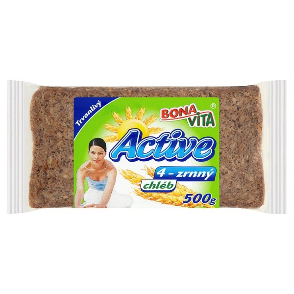 Chlieb Active 4-zrnný 500gBonavita