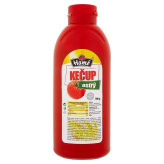Kečup ostrý 900g Hamé