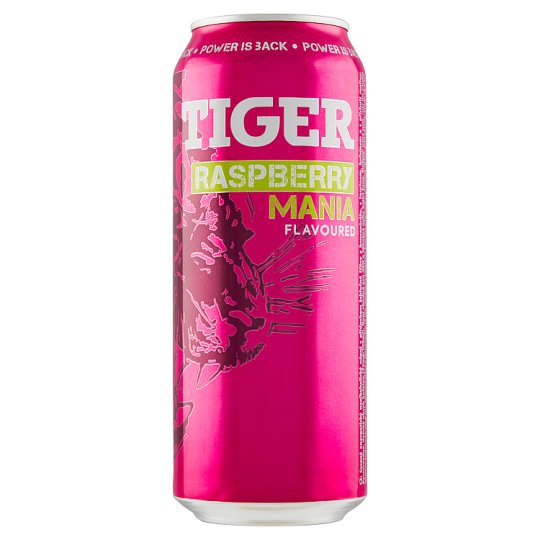 Energ.nápoj Tiger0,5L malina
