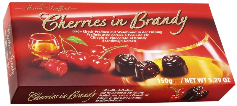 Dez.Cherries in Brandy150gMaitre Truffout