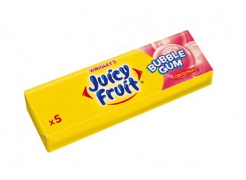 Žuv.Juicy fruit 13g bubblegum plátky