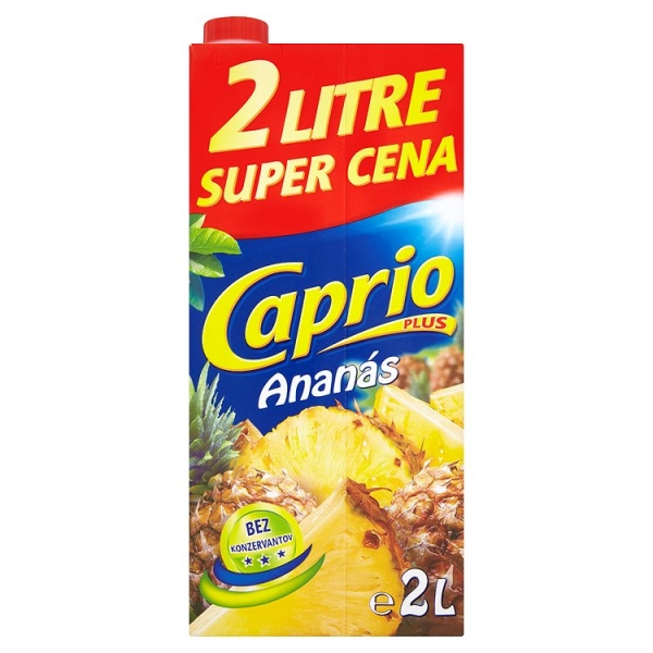 Caprio ananás 1+1L gratis