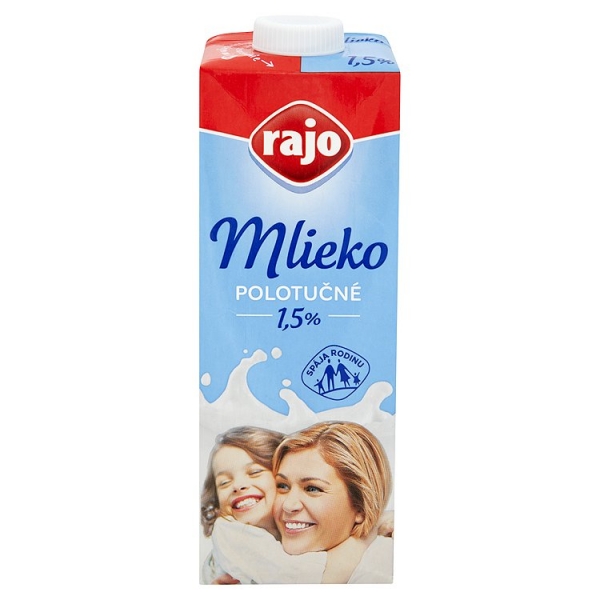 Mlieko trvan.1,5% 1L EDGE
