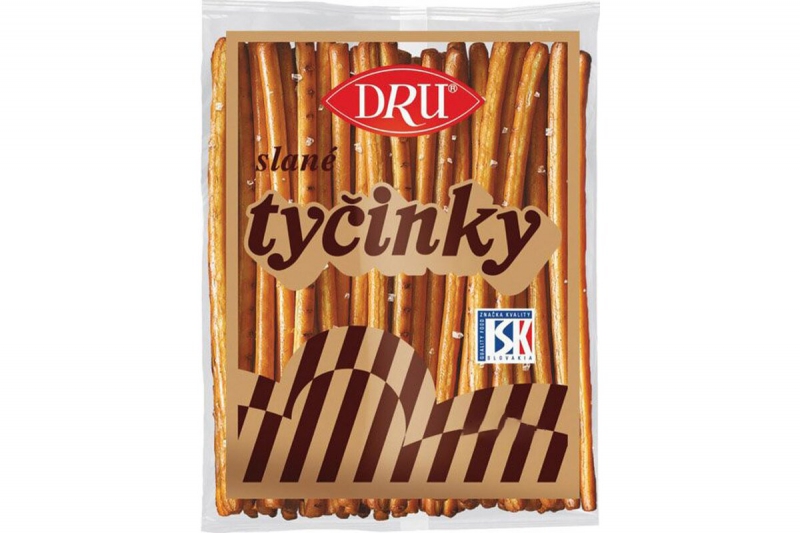 Tyčinky DRU 170g slané fólia