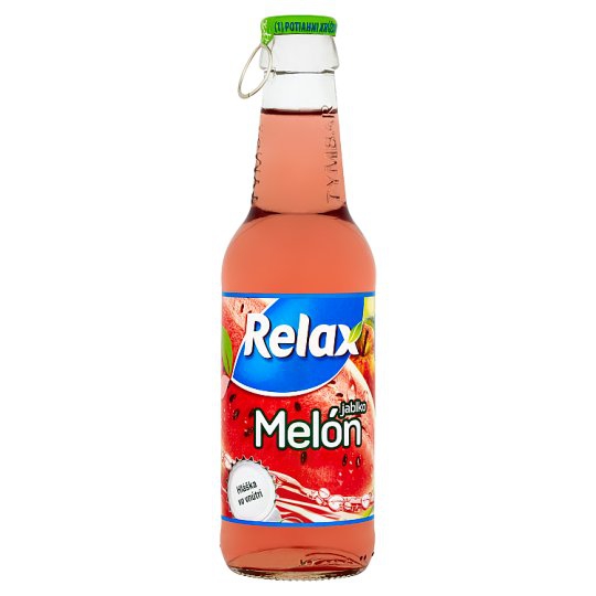 Džús Relax 0,25L melón sklo