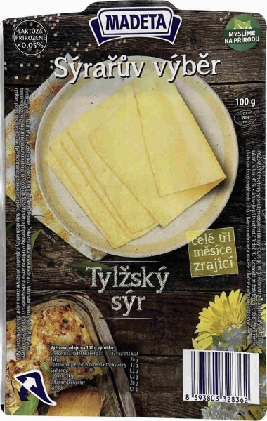 Syr Tylžský pl.100g Madeta