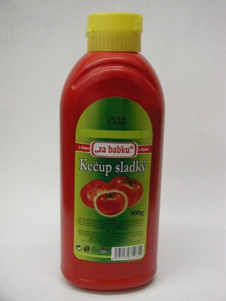 Kečup sladký 900g za babku