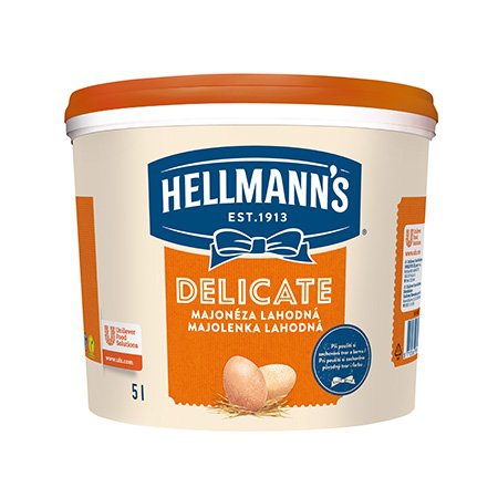 Majonéza Delicate 5L Hellmans